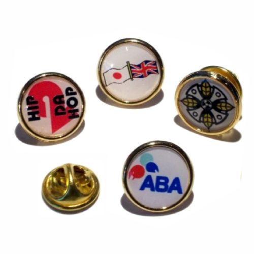 14mm premium gold badge